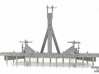 Reitbahnplaner Qmac Manegevlakker 1.50 tractor met drukplaat