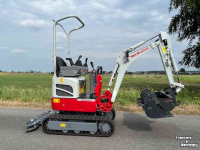 Raupenbagger Takeuchi TB210 1 tonner rupskraan graafmachine graver kubota