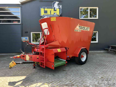 Futtermischwagen Vertikal Trioliet Trioliet Solomix 1400 2 vijzels voermengwagen