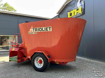 Futtermischwagen Vertikal Trioliet Trioliet Solomix 1400 2 vijzels voermengwagen