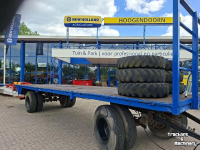 Tieflader / Anhänger  PLATTE BALENWAGEN AANHANGER