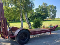 Tiefladeanhänger Schuitemaker Oprijwagen heftruck mini kraan/ shovel