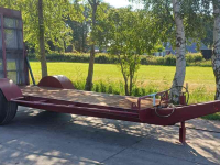 Tiefladeanhänger Schuitemaker Oprijwagen heftruck mini kraan/ shovel