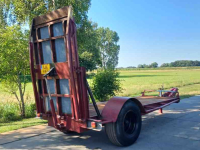 Tiefladeanhänger Schuitemaker Oprijwagen heftruck mini kraan/ shovel