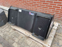 Ladeschaufeln Qmac Qmac Grondbak mini 120cm. laadbak evt. met ander aanbouwdelen