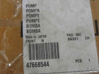 Kompaktlader Kubota Brandstofpomp SVL90-2 Parts nr:47668544