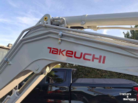 Minibagger Takeuchi TB260, midikraan, BJ2026, Nieuw!