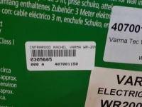 Sonstiges Maschinen und Zubehör für Werkstatt und Hof  Infrarood verwarmer Varma WR 2000 RVS