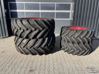 Räder, Reifen, Felgen & Distanzringe Trelleborg 650/65R38 en 540/65R28 TM800 + Fendt velgen
