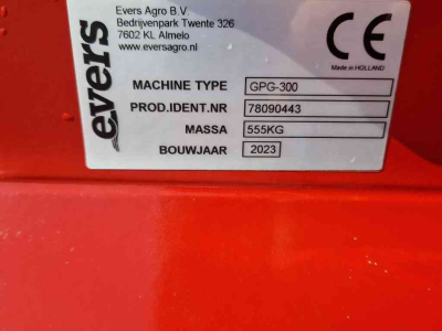Sonstiges Sämaschinen, Legemaschinen und Zubehör Evers GPG-300