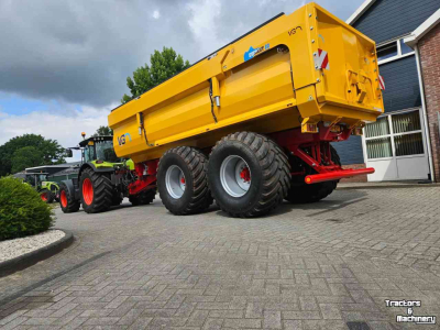Kipper VGM Everest 22 met hydraulische shuifschotten