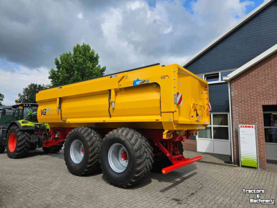 Kipper VGM Everest 22 met hydraulische shuifschotten