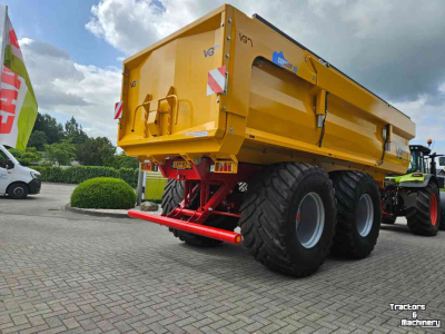 Kipper VGM Everest 22 met hydraulische shuifschotten