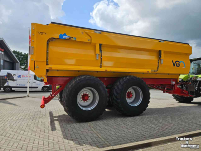 Kipper VGM Everest 22 met hydraulische shuifschotten