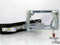 Sonstiges Förderanlagen und Material-Handling-Ausrüstungen Qmac Modulo Gummischieber für Hof 2.40 mtr anbau Terex TL80