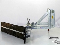 Sonstiges Förderanlagen und Material-Handling-Ausrüstungen Qmac Modulo Gummischieber für Hof 2.40 mtr anbau Terex TL80