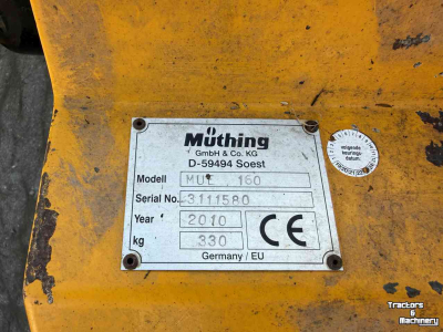 Schlegelmulchgeräte  Münthing MUE 160
