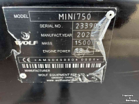 Radlader Wolf Mini 750