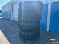Räder, Reifen, Felgen & Distanzringe Michelin 4x 480/80R26 XMCL JCB 12-g 65%