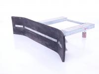 Sonstige Transport- und Industriemaschinen und Zubehör Qmac Rubber yard scraper 1.80 mtr hookup Forklift