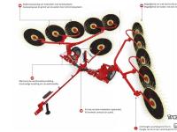 Schwader Qmac Rotary High Speed V-Rake