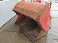 Silageschneidezange Redrock Allround 177 (180-85) kuilhapper met dichte bodem kuilgrijper