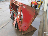 Silageschneidezange Redrock Allround 177 (180-85) kuilhapper met dichte bodem kuilgrijper