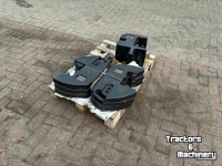 Frontgewichte Case Case IH 6 x 45 KG Frontgewichten + Middentrekhaak