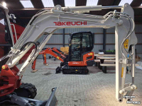 Minibagger Takeuchi TB230, minigraver, minikraan, BJ2026, 2 stuks, Nieuw!