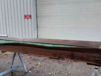 Förderband  Transportband vlakke band / flat belt conveyor belt / flachband förderband 4100X540 mm