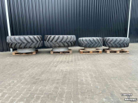 Räder, Reifen, Felgen & Distanzringe Michelin 650/65 R38 XM108 en 540/65 R28 XM108