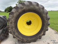 Räder, Reifen, Felgen & Distanzringe  Michelin MachXBib 710/70R42 en 600/70R28 John Deere