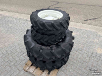 Räder, Reifen, Felgen & Distanzringe Mitas 360/70R24 + 240/70R16 Set Wielen