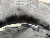 Räder, Reifen, Felgen & Distanzringe Mitas 360/70R24 & 240/70R16 Set Wielen