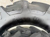 Räder, Reifen, Felgen & Distanzringe Mitas 360/70R24 & 240/70R16 Set Wielen