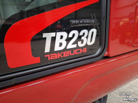 Minibagger Takeuchi TB230, minigraver, minikraan, BJ2026, Nieuw!