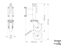 Schneeräumgeräte Qmac Loopwiel SP160X50