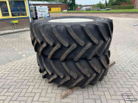 Räder, Reifen, Felgen & Distanzringe Mitas 650/65R38 incl. vaste NH velg set