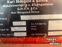 Lade- und Dosierwagen Mengele lw 310 opraapwagen