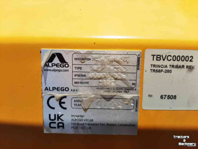 Schlegelmulchgeräte Alpego TR56F