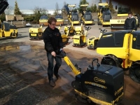 Vibrationplatten Bomag BT + BPR, Trilplaat