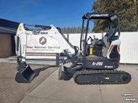 Minibagger Bobcat Bobcat e26 canopy mini rupsgraafmachine