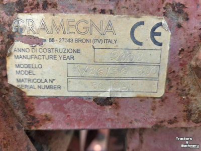 Spatenmaschine Gramegna V86/36-300 spitmachine
