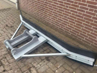 Gummi-Schieber  Rubberschuif / Erfschuif / Mestschuif / Sneeuwschuif met S60 aansluiting