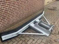Gummi-Schieber  Rubberschuif / Erfschuif / Mestschuif / Sneeuwschuif met S60 aansluiting
