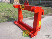 Radlader Kemp Verloop / Adapter van KRAMER aansluiting naar VOLVO aansluiting voor Shovel / Wiellader / Laadschop / Tele-shovel