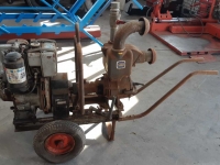 Stationäre Motor/Pump set Hatz waterpomp / stationaire waterpompset