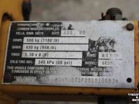 Baumstumpffräse Vermeer SC252 zelfrijdende stobbenfrees Kohler motor