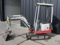 Minibagger Takeuchi TB108 minigraver mini micro graafmachine