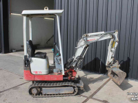 Minibagger Takeuchi TB108 minigraver mini micro graafmachine